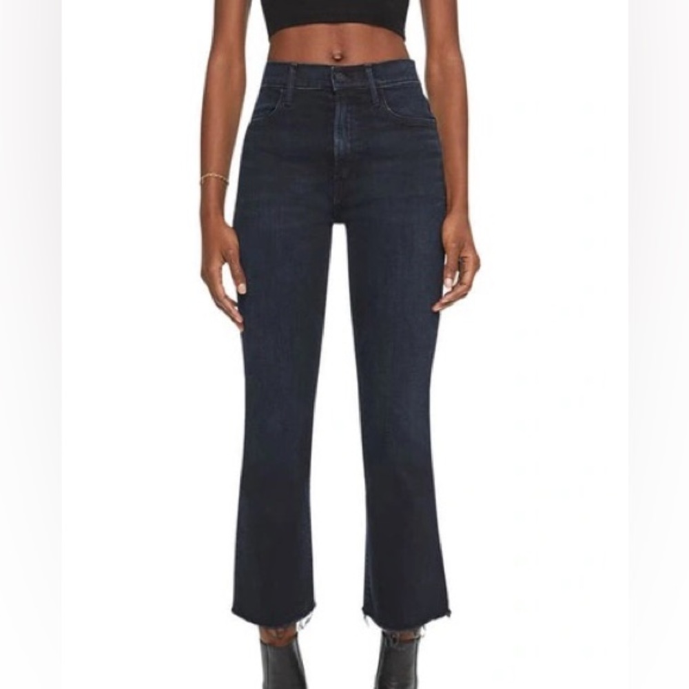 NWT MOTHER THE HUSTLER ANKLE FRAY